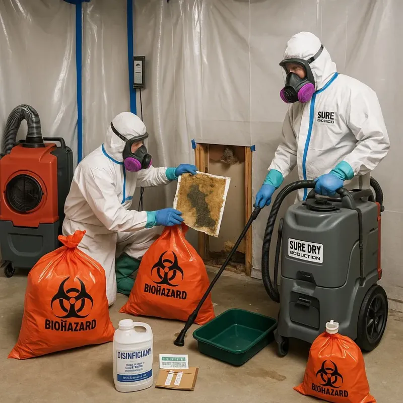 Contaminated Water Handling Protocols process in Woodbourne, PA