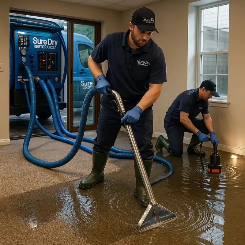 Water Extraction and Removal process in Woodbourne, PA